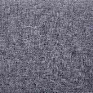 Lavice s úložným prostorem 116 cm světle šedá polyester - obrázek 8