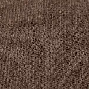 Lavice s úložným prostorem 116 cm hnědá polyester - obrázek 7