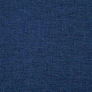 Lavice s úložným prostorem 116 cm modrá polyester - obrázek 7
