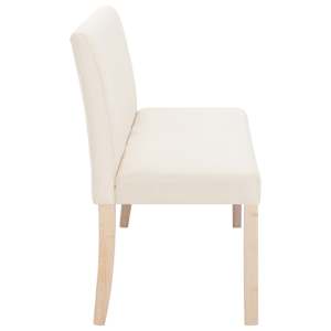 Lavice 139,5 cm krémová polyester - obrázek 4