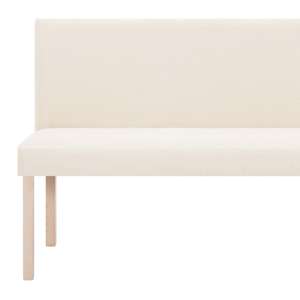 Lavice 139,5 cm krémová polyester - obrázek 6