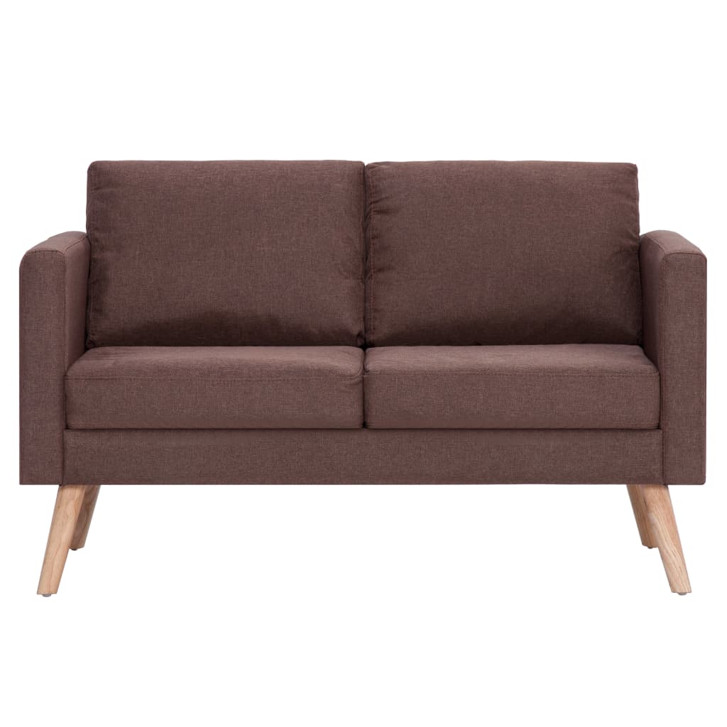 Thumbnail - vidaXL 2-Sitzer-Sofa Stoff Braun