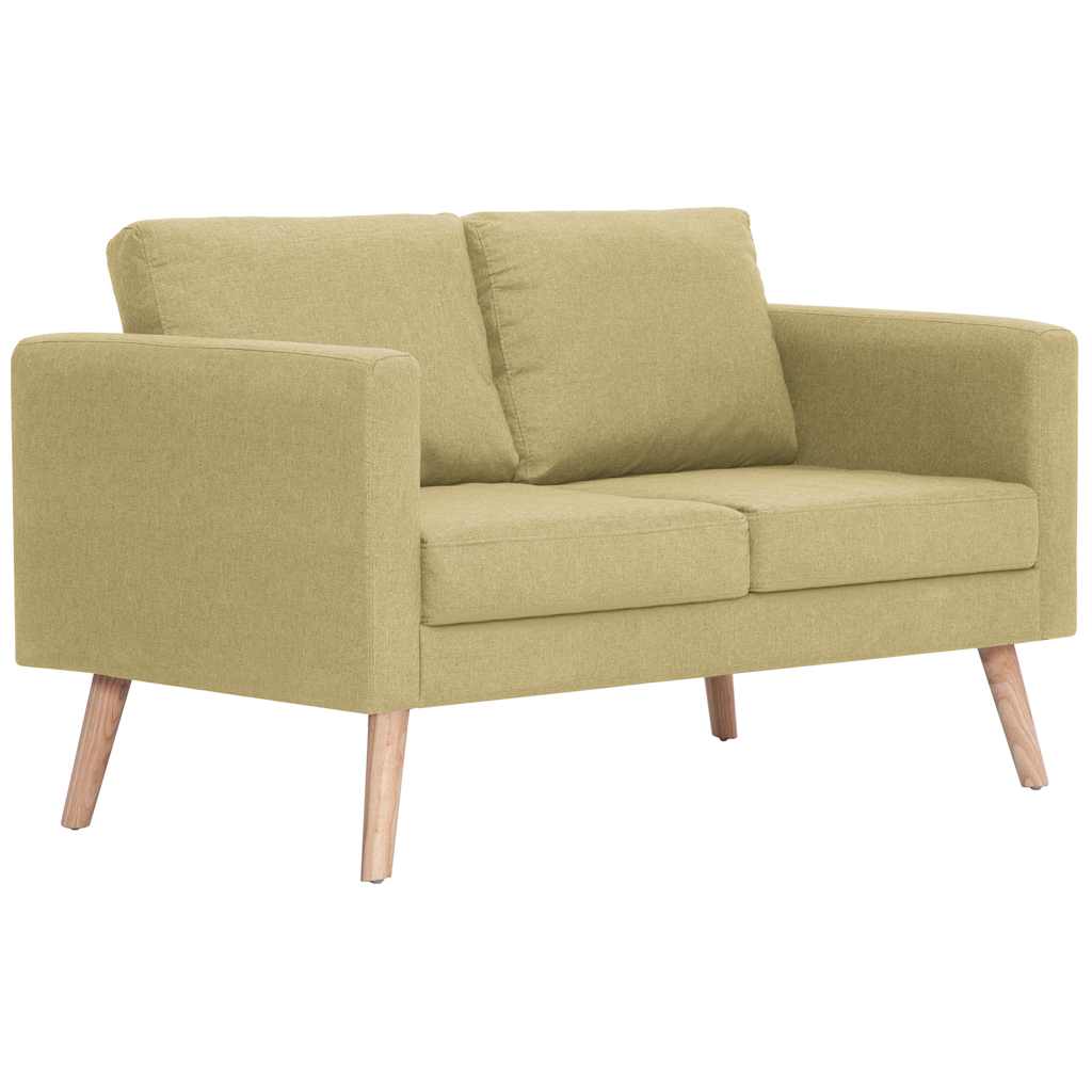 Thumbnail - vidaXL 2-Sitzer-Sofa Stoff Grün