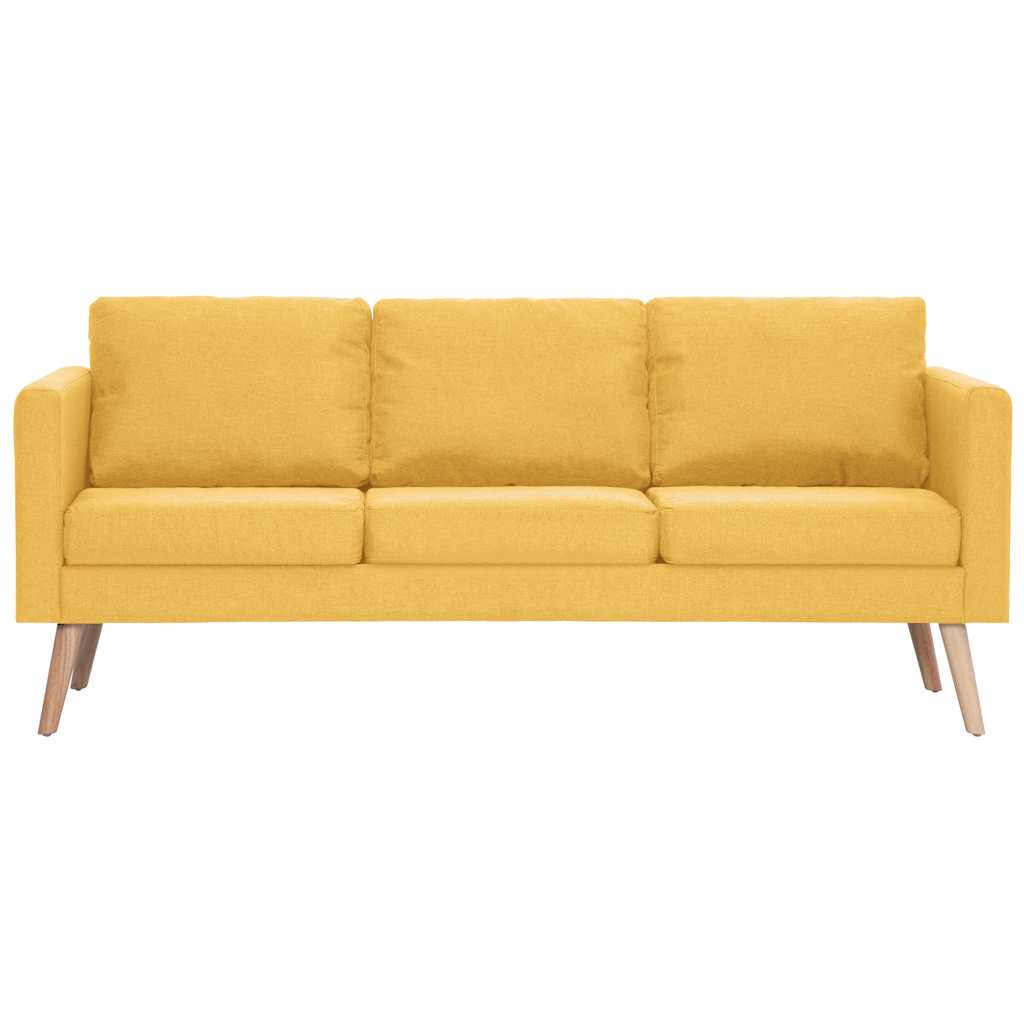 Thumbnail - vidaXL 3-Sitzer-Sofa Stoff Gelb