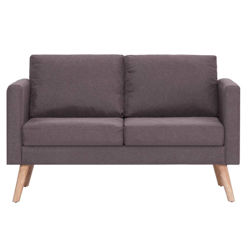 Thumbnail - vidaXL 2-Sitzer-Sofa Stoff Taupe
