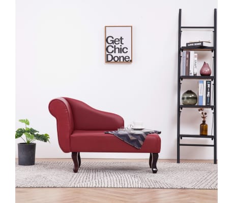 vidaXL Poltrona Elegante retr/ò Stile Francese Relax Comoda Morbida Imbottita Sedia con Braccioli Arredo Casa Nera in Similpelle Telaio in Legno