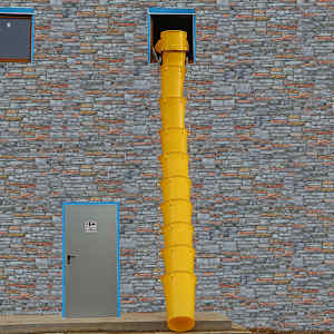 vidaXL affaldsskakts&aelig;t 11 dele 10 m