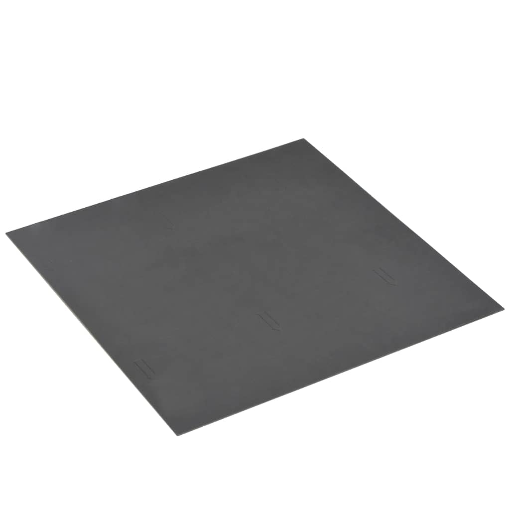  Samolepiace podlahové PVC dosky čierne 5,11 m² mramorové