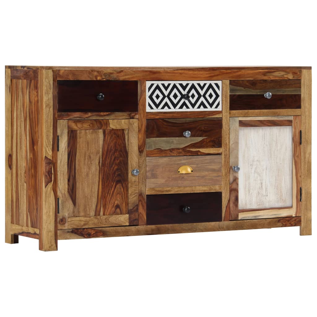 vidaXL Sideboard 140x40x80 cm Massivholz