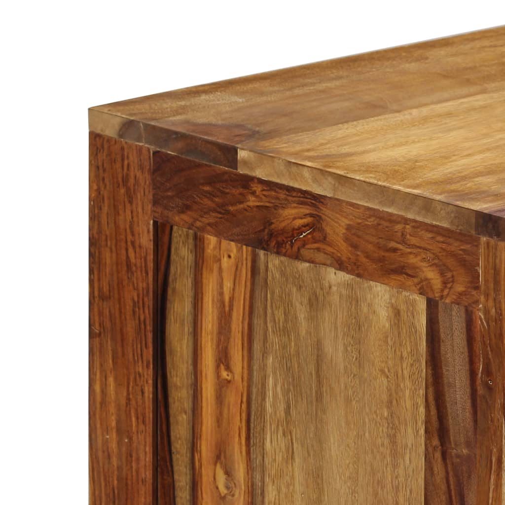 Příborník 140 x 40 x 80 cm masivní sheeshamové dřevo