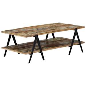 Konferenční stolek 115 x 60 x 40 cm masivní recyklované dřevo - obrázek 9