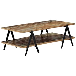 Konferenční stolek 115 x 60 x 40 cm masivní recyklované dřevo - obrázek 10