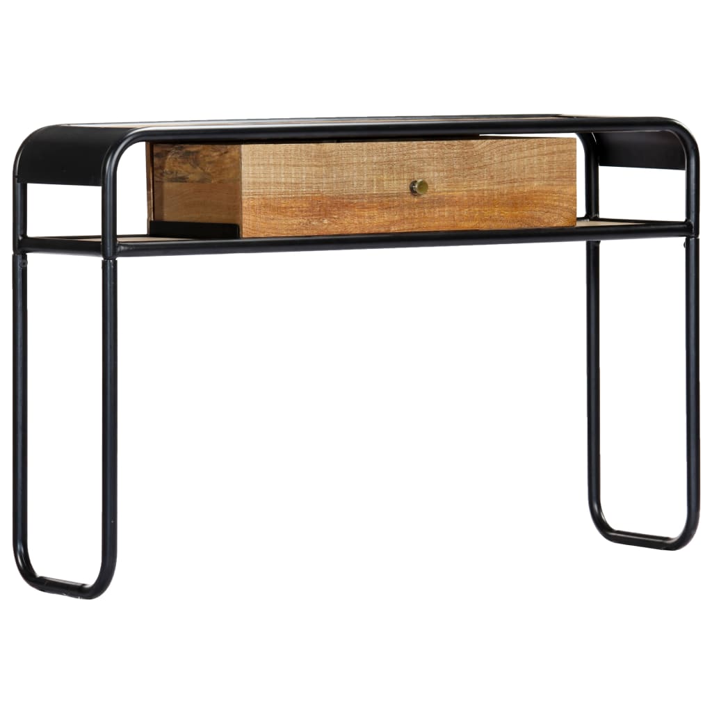 Console Table Entryway Table Side Table with Drawer Solid Wood Mango vidaXL