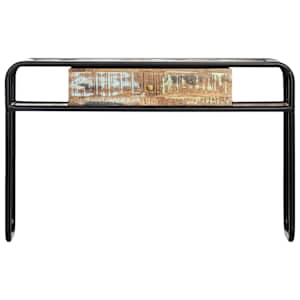 Konzolový stolek 118 x 30 x 75 cm masivní recyklované dřevo - obrázek 2
