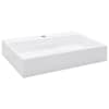 vidaXL valamu 60x38x11 cm mineraalne valatud / marmor valatud valge