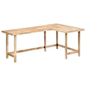 Psací stůl 180 x 120 x 76 cm masivní mangovníkové dřevo - obrázek 10