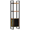 vidaXL raamaturiiul 45 x 30 x 171 cm, taastatud puit