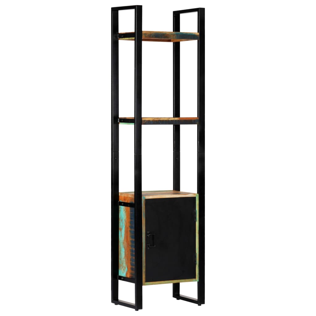 Police na knihy 45 x 30 x 171 cm masivní recyklované dřevo - obrázek 14