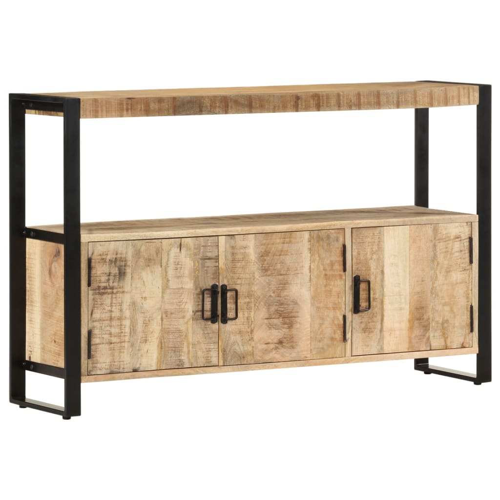 Image of vidaXL Side Cabinet 120x30x75 cm Solid Mango Wood