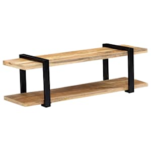TV stolek 130 x 40 x 40 cm masivní mangovníkové dřevo - obrázek 8