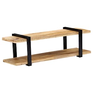 TV stolek 130 x 40 x 40 cm masivní mangovníkové dřevo - obrázek 10