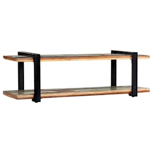 TV stolek 130 x 40 x 40 cm masivní recyklované dřevo - obrázek 2