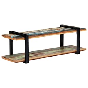 TV stolek 130 x 40 x 40 cm masivní recyklované dřevo - obrázek 11