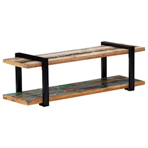 TV stolek 130 x 40 x 40 cm masivní recyklované dřevo - obrázek 7