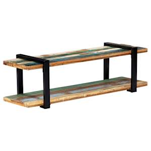 TV stolek 130 x 40 x 40 cm masivní recyklované dřevo - obrázek 9