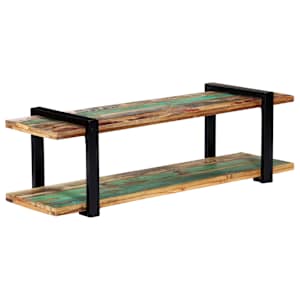 TV stolek 130 x 40 x 40 cm masivní recyklované dřevo - obrázek 10