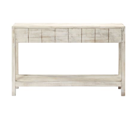 vidaXL Console Table 120x35x75 cm Solid Mango Wood