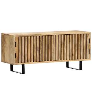 TV omarica 90x30x40 cm trden mangov les