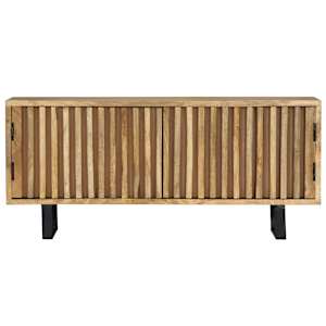TV stolek 90 x 30 x 40 cm masivní mangovníkové dřevo - obrázek 2