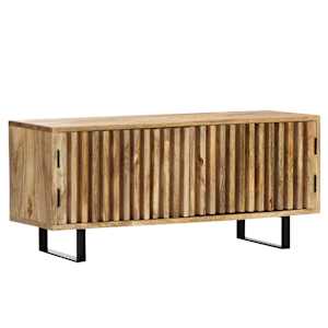 TV stolek 90 x 30 x 40 cm masivní mangovníkové dřevo - obrázek 12