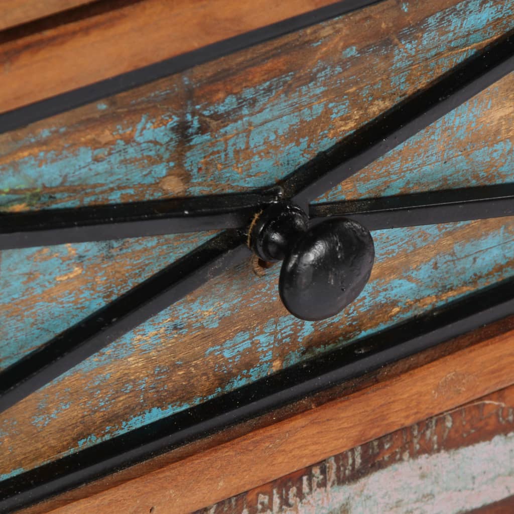 Příborník 150 x 40 x 80 cm masivní recyklované dřevo