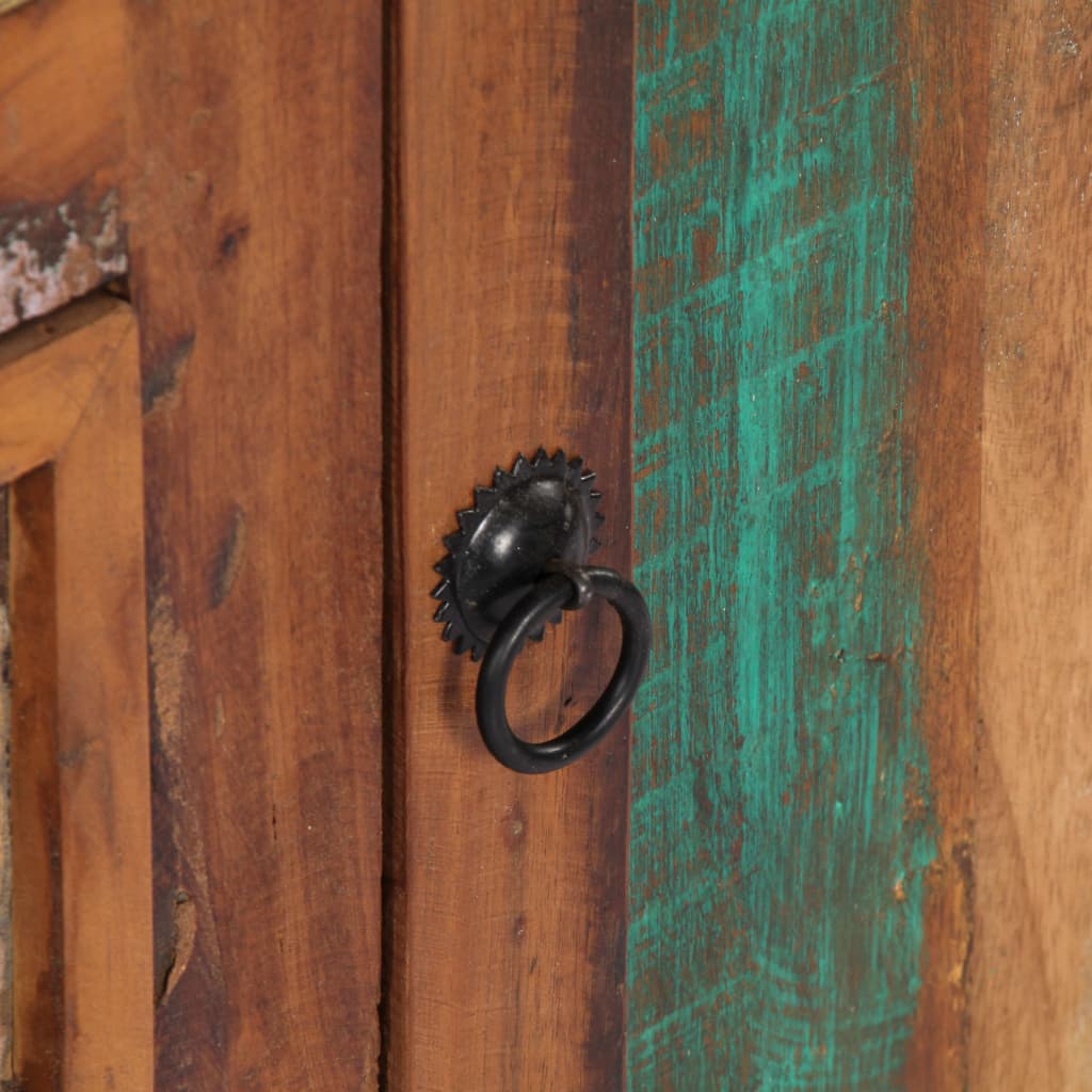 Příborník 150 x 40 x 80 cm masivní recyklované dřevo