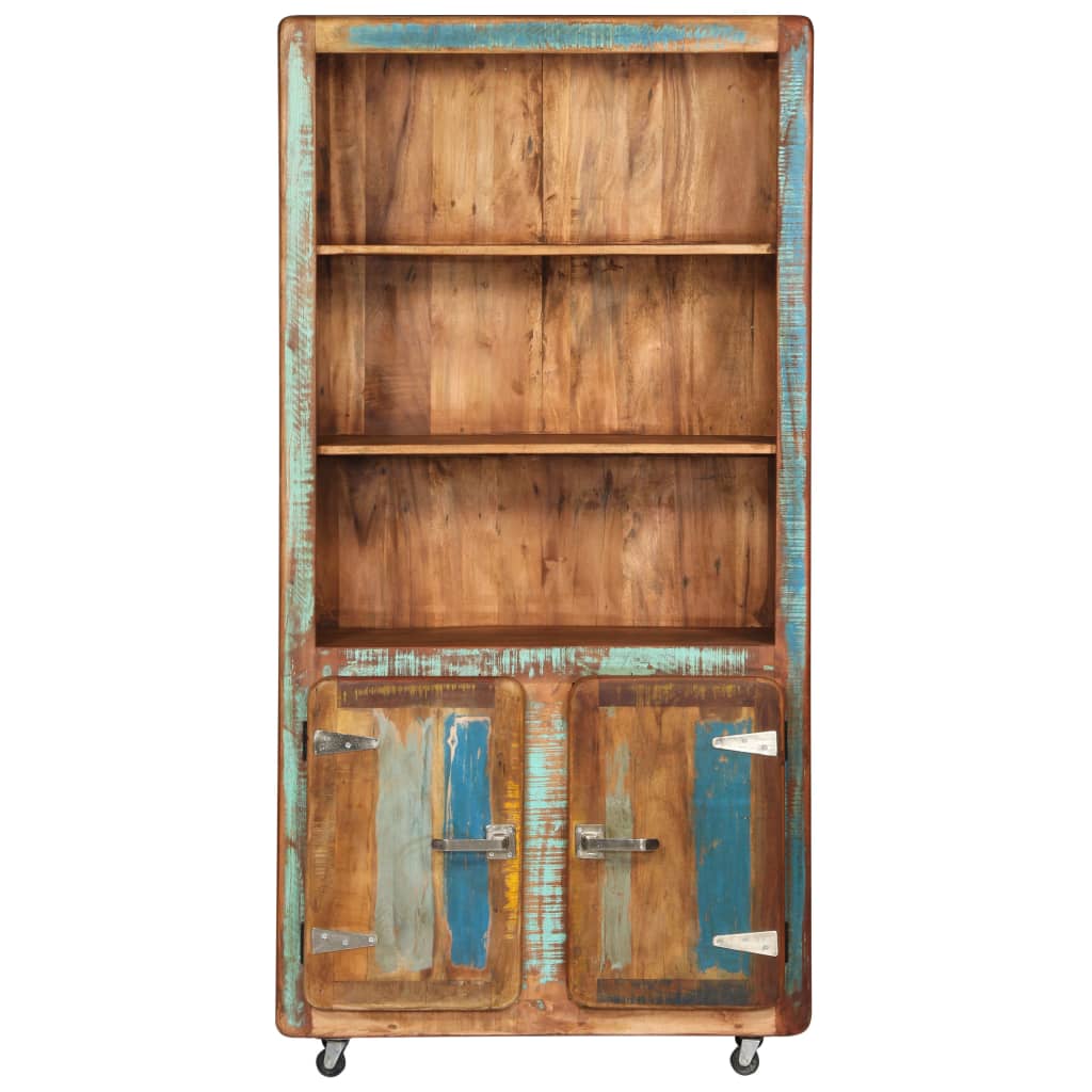 

vidaXL Hoge kast 90x35x183 cm massief gerecycled hout