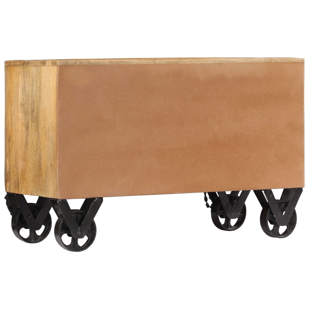 Thumbnail - vidaXL Schuhschrank 86 x 35 x 55 cm Massivholz Mango