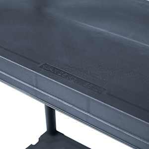 Skladové regály 2 ks černé 125 kg 60 x 30 x 180 cm plastové - obrázek 7