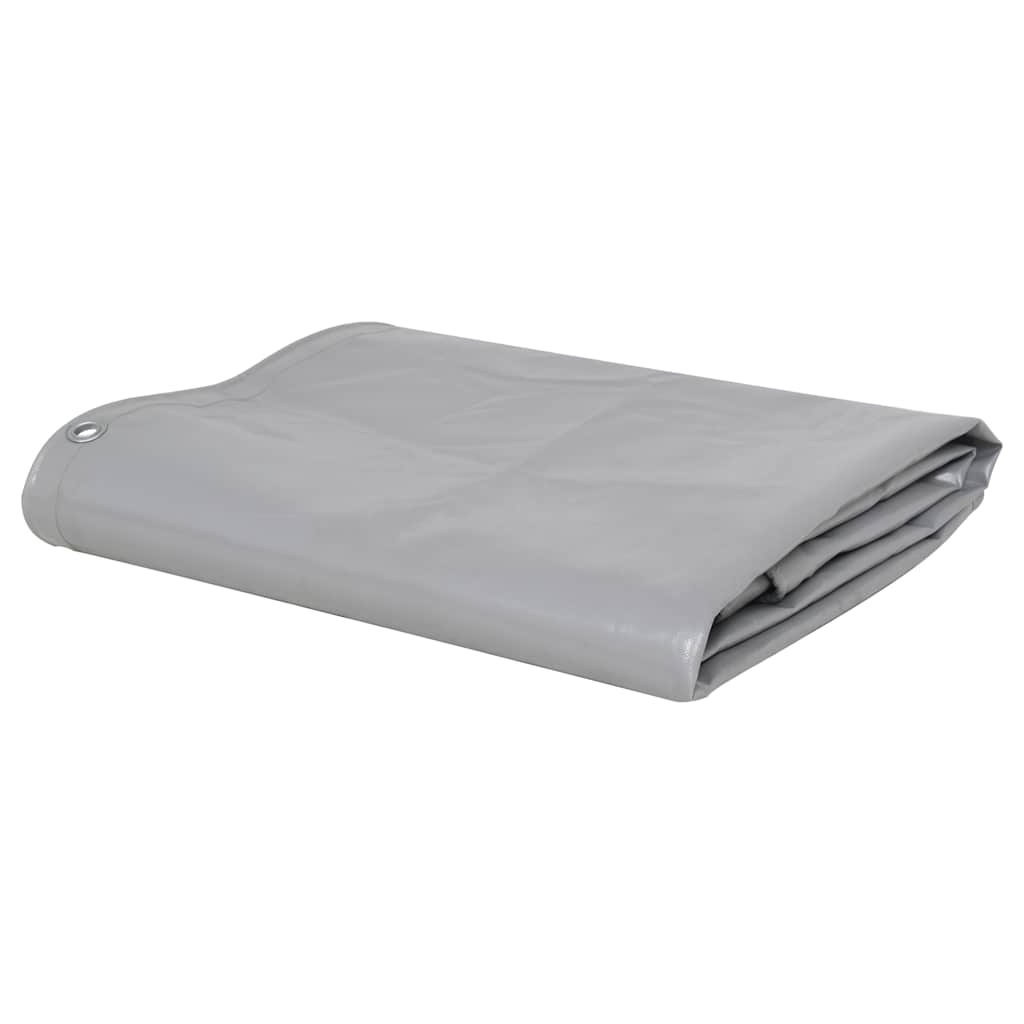vidaXL Prelată, gri, 1,5 x 6 m, 650 g / m²