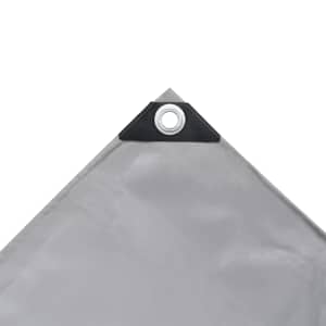 Plachta 650 g/m² 1,5 x 6 m šedá - obrázek 3