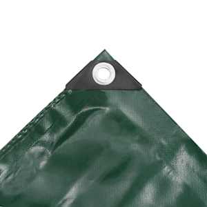 Plachta 650 g/m² 2,5 x 3,5 m zelená - obrázek 3