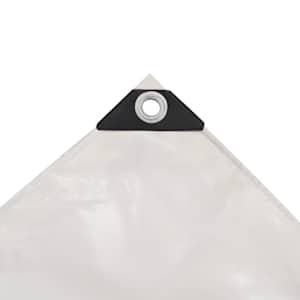 Plachta 650 g/m² 1,5 x 20 m bílá - obrázek 3