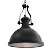 vidaXL laelamp, must, &uuml;mmargune, E27