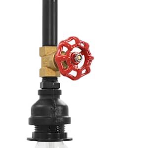 Závěsná lampa design vodovodní kohoutek černá E27 - obrázek 6