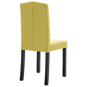 Jídelní židle 4 ks zelené textil - obrázek 6