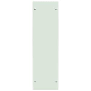 Stojan na palivové dříví bílý 40 x 35 x 120 cm sklo - obrázek 5
