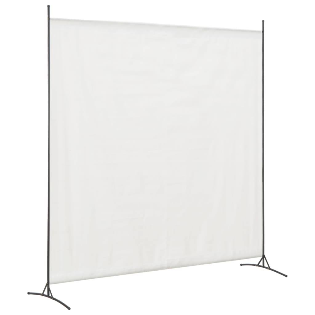 vidaXL 1 Panel Room Divider White 175x180 cm