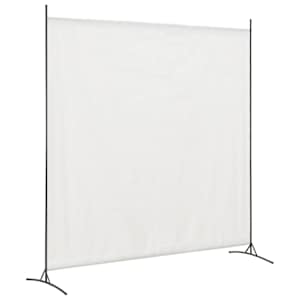 vidaXL Kambario pertvara, 1 d., baltos sp., 175x180cm