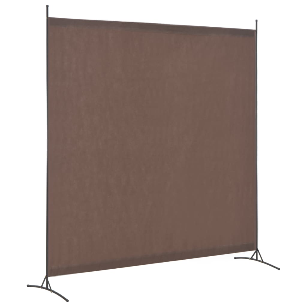 vidaXL 1 Panel Room Divider Brown 175x180 cm